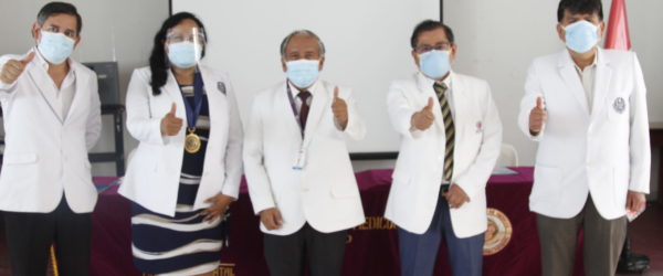 FEDERACIÓN MÉDICA PERUANA PRESENTE EN LA JURAMENTACIÓN DEL CONSEJO DIRECTIVO DEL CUERPO MÉDICO DEL INSTITUTO NACIONAL MATERNO PERINATAL