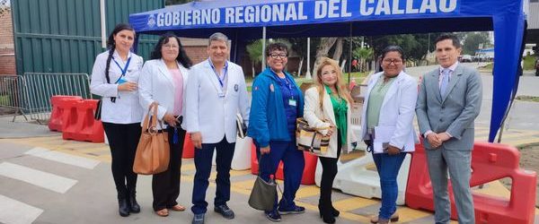 Reunión con el Gobernador del Callao,  Dr. Ciro Castillo Rojo Salas.