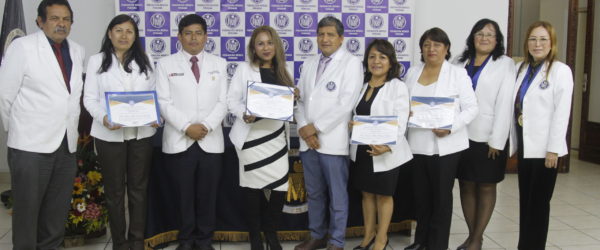 Ceremonia de juramentación de la Junta Directiva del Cuerpo Médico de la Diris Lima Este