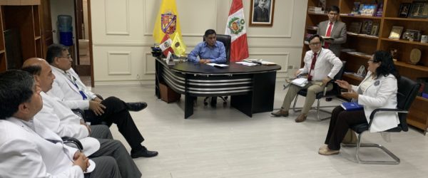 Reunión con el Congresista y Presidente de la Comisión de Trabajo y Seguridad Social, Pasión Davila Atanacio.
