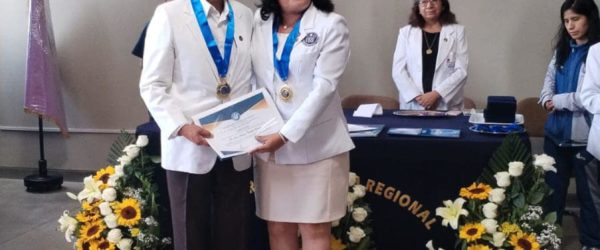 Ceremonia de juramentación de la Federación Médica Región Ayacucho