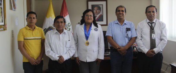 Reunión con el Congresista de la República, Raúl Huamán Coronado