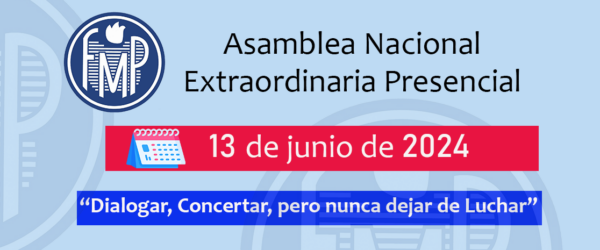 🔵📄 Convocatoria a Asamblea Nacional Extraordinaria Presencial de FMP