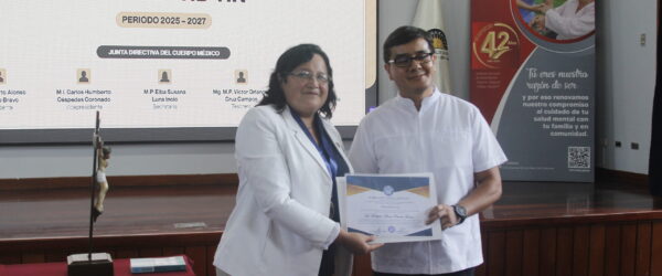 𝐂𝐞𝐫𝐞𝐦𝐨𝐧𝐢𝐚 𝐝𝐞 𝐉𝐮𝐫𝐚𝐦𝐞𝐧𝐭𝐚𝐜𝐢ó𝐧 𝐝𝐞 𝐥𝐚 𝐉𝐮𝐧𝐭𝐚 𝐃𝐢𝐫𝐞𝐜𝐭𝐢𝐯𝐚 𝐝𝐞𝐥 𝐂𝐮𝐞𝐫𝐩𝐨 𝐌é𝐝𝐢𝐜𝐨 𝐝𝐞𝐥 𝐈𝐧𝐬𝐭𝐢𝐭𝐮𝐭𝐨 𝐍𝐚𝐜𝐢𝐨𝐧𝐚𝐥 𝐝𝐞 𝐒𝐚𝐥𝐮𝐝 𝐌𝐞𝐧𝐭𝐚𝐥 “𝐇𝐨𝐧𝐨𝐫𝐢𝐨 𝐃𝐞𝐥𝐠𝐚𝐝𝐨-𝐇𝐢𝐝𝐞𝐲𝐨 𝐍𝐨𝐠𝐮𝐜𝐡𝐢”