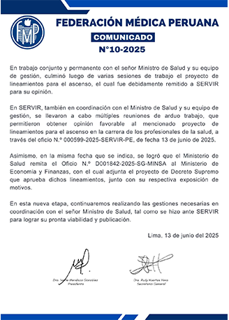 COMUNICADO 10