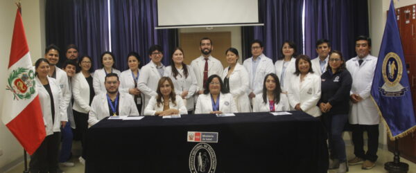 Ceremonia de juramentación de la nueva directiva de la Asociación de Médicos Residentes del Instituto Nacional de Rehabilitación “Dra. Adriana Rebaza Flores”