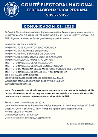 COMUNICADO WEB PAGINA CEN ELEC