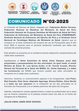 COMUNICADO WEB PAGINA 25-2